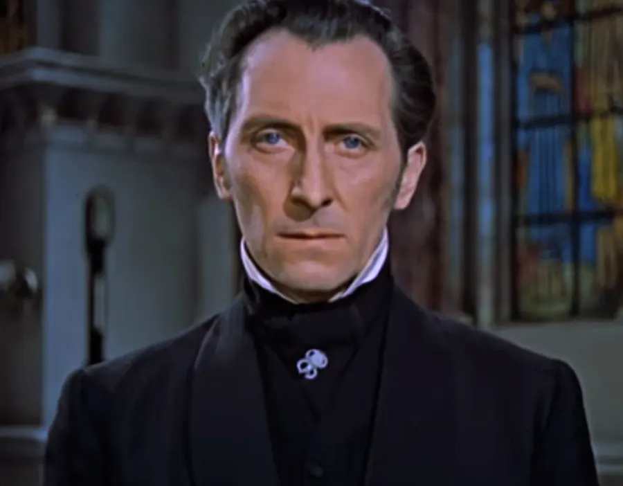 The Peter Cushing card
