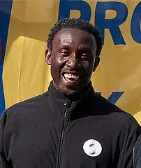 The Linford Christie card