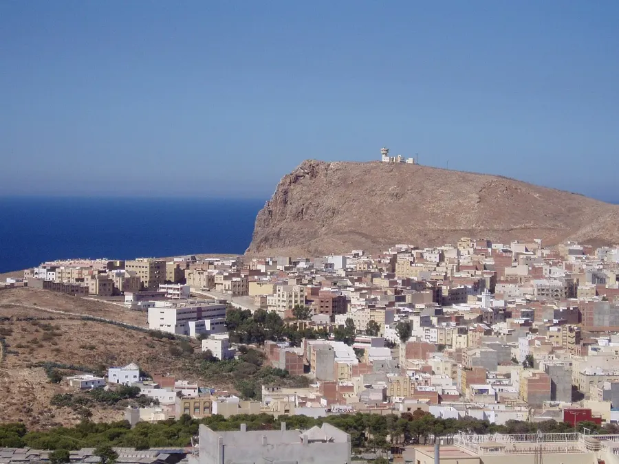 La carte Al Hoceïma