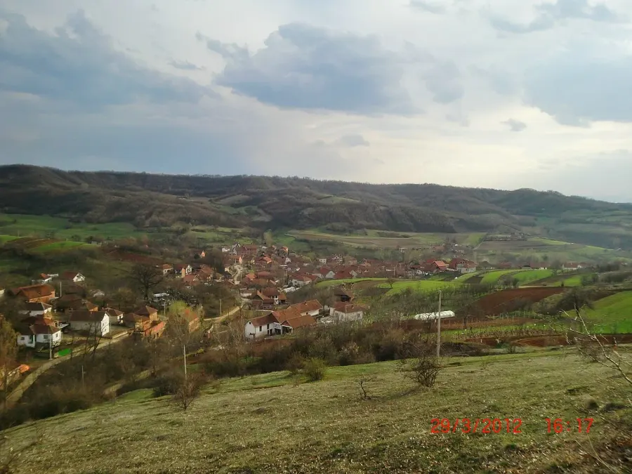 La carte Rajno Polje