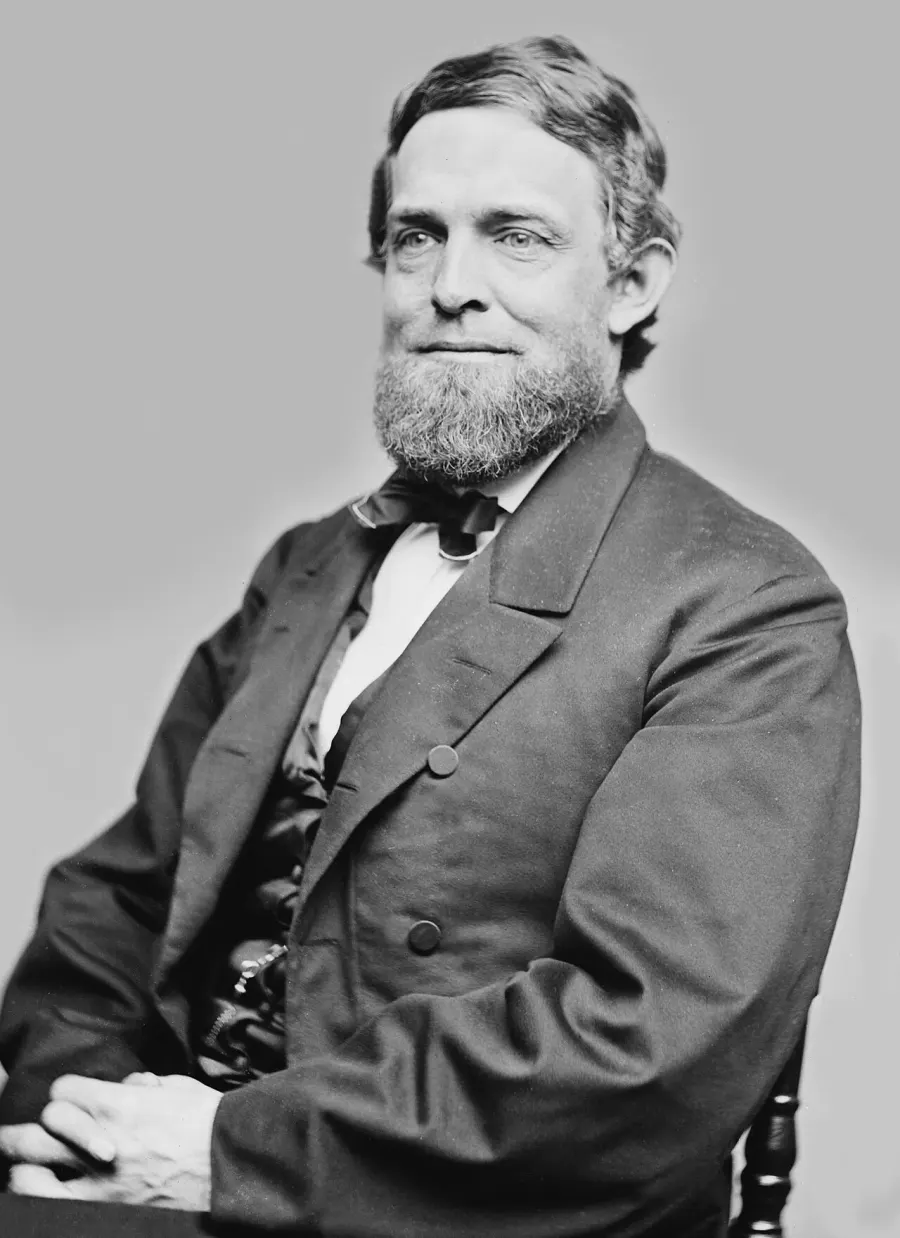 La carte Schuyler Colfax