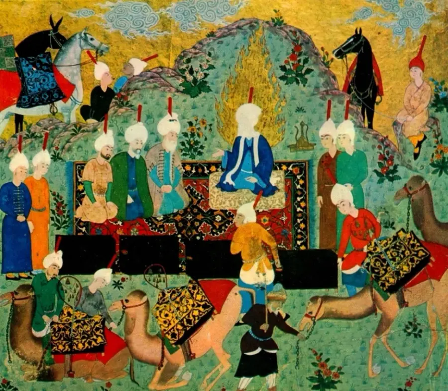 La carte Muhammad al-Bâqir