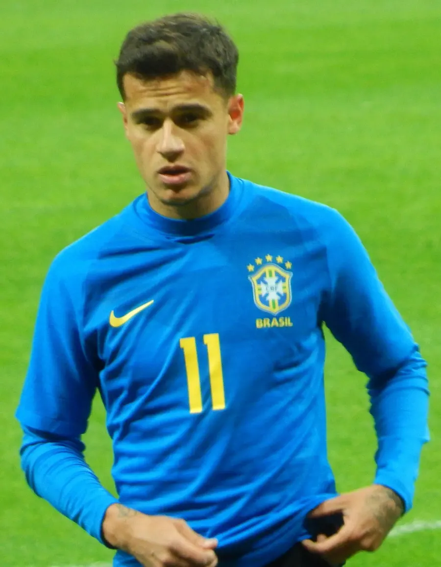 La carte Philippe Coutinho