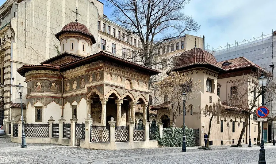 La carte Église du monastère Stavropoleos