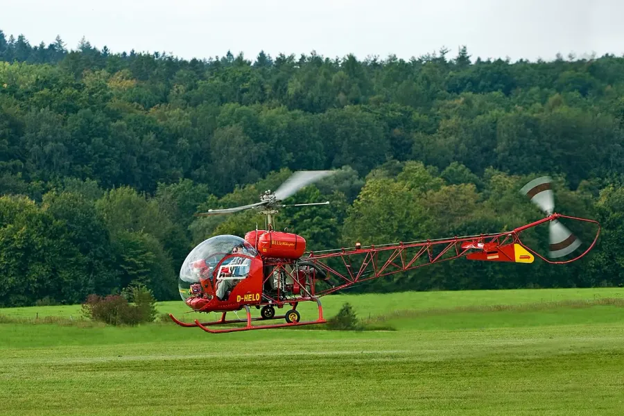 La carte Bell 47