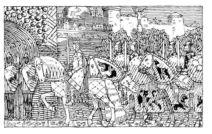 La carte Sigurd Ier de Norvège