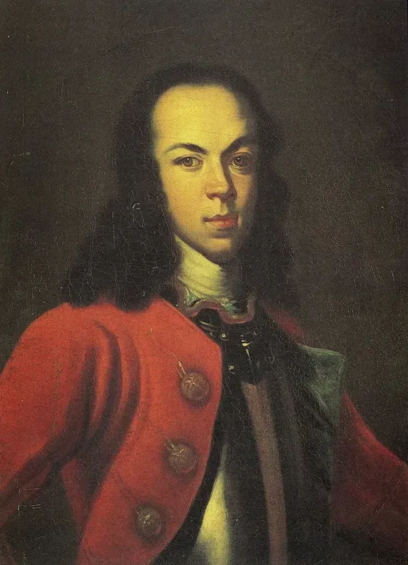 La carte Alexis Petrovitch de Russie