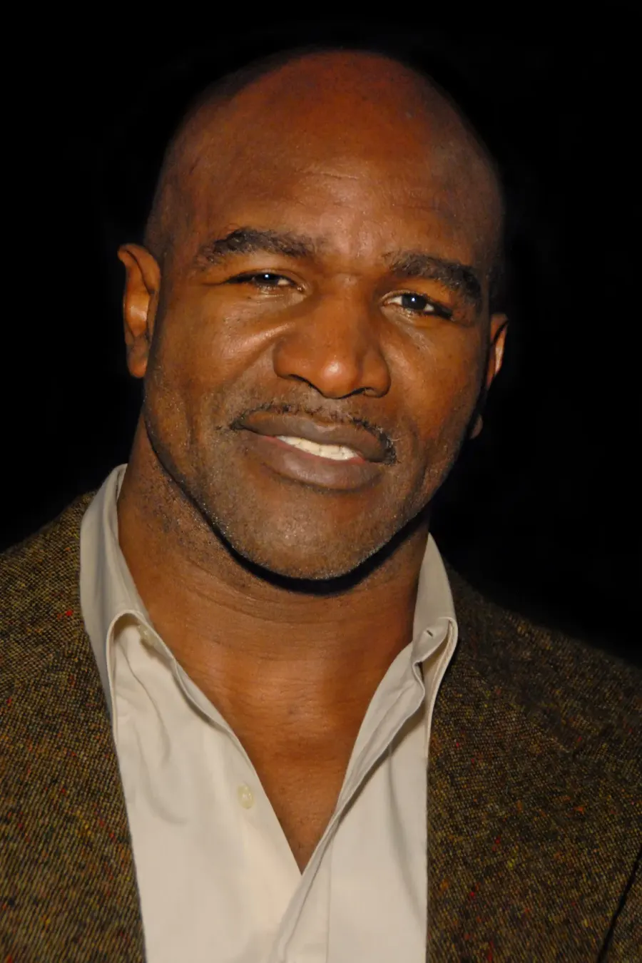 The Evander Holyfield card
