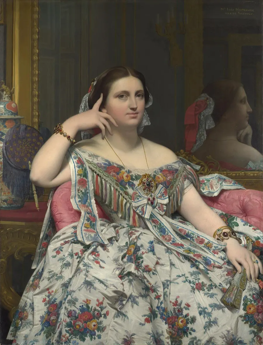 The Portrait of Madame Moitessier card