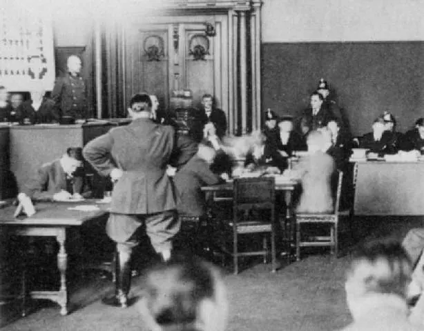 La carte Gleichschaltung