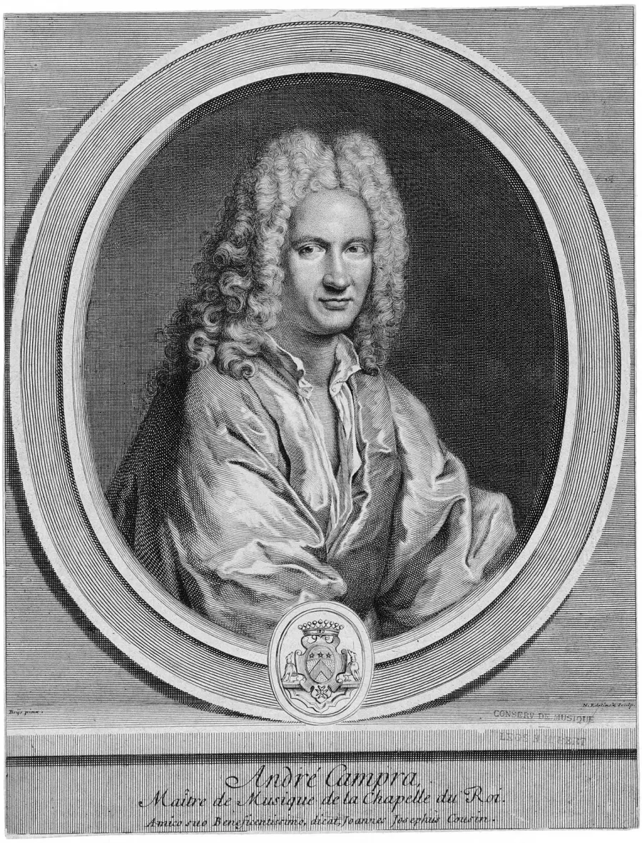 La carte André Campra