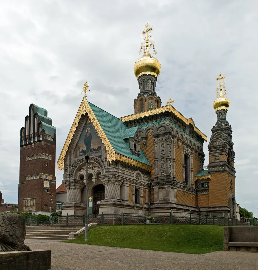 The Russian Chapel in Darmstadt card