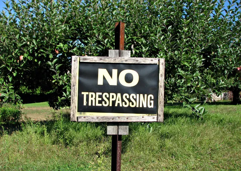 The Trespass card