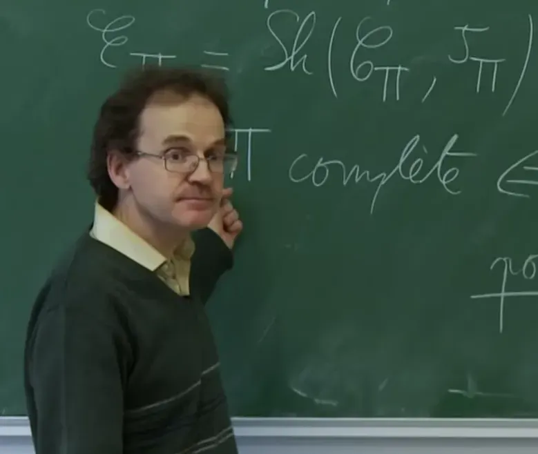 La carte Laurent Lafforgue
