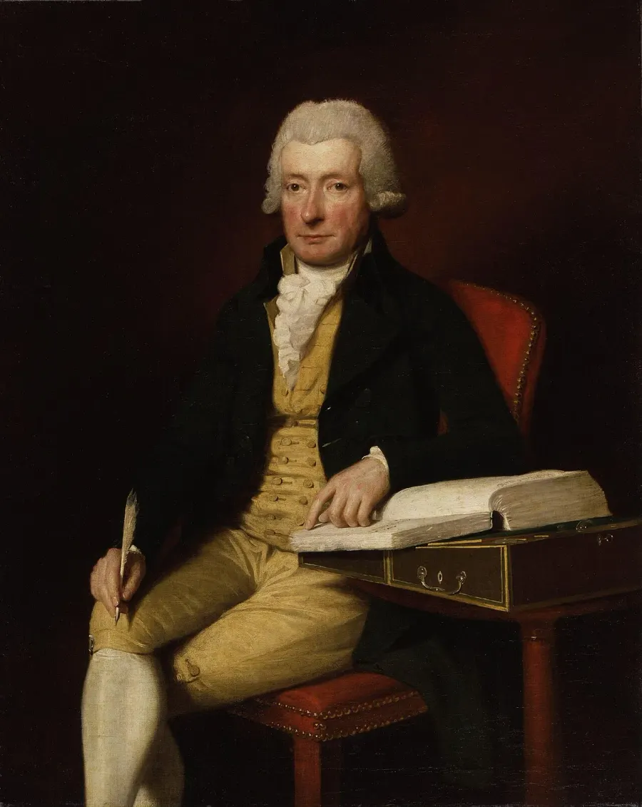 La carte William Cowper