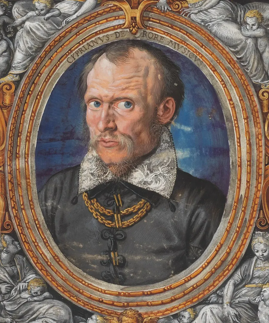 La carte Cyprien de Rore