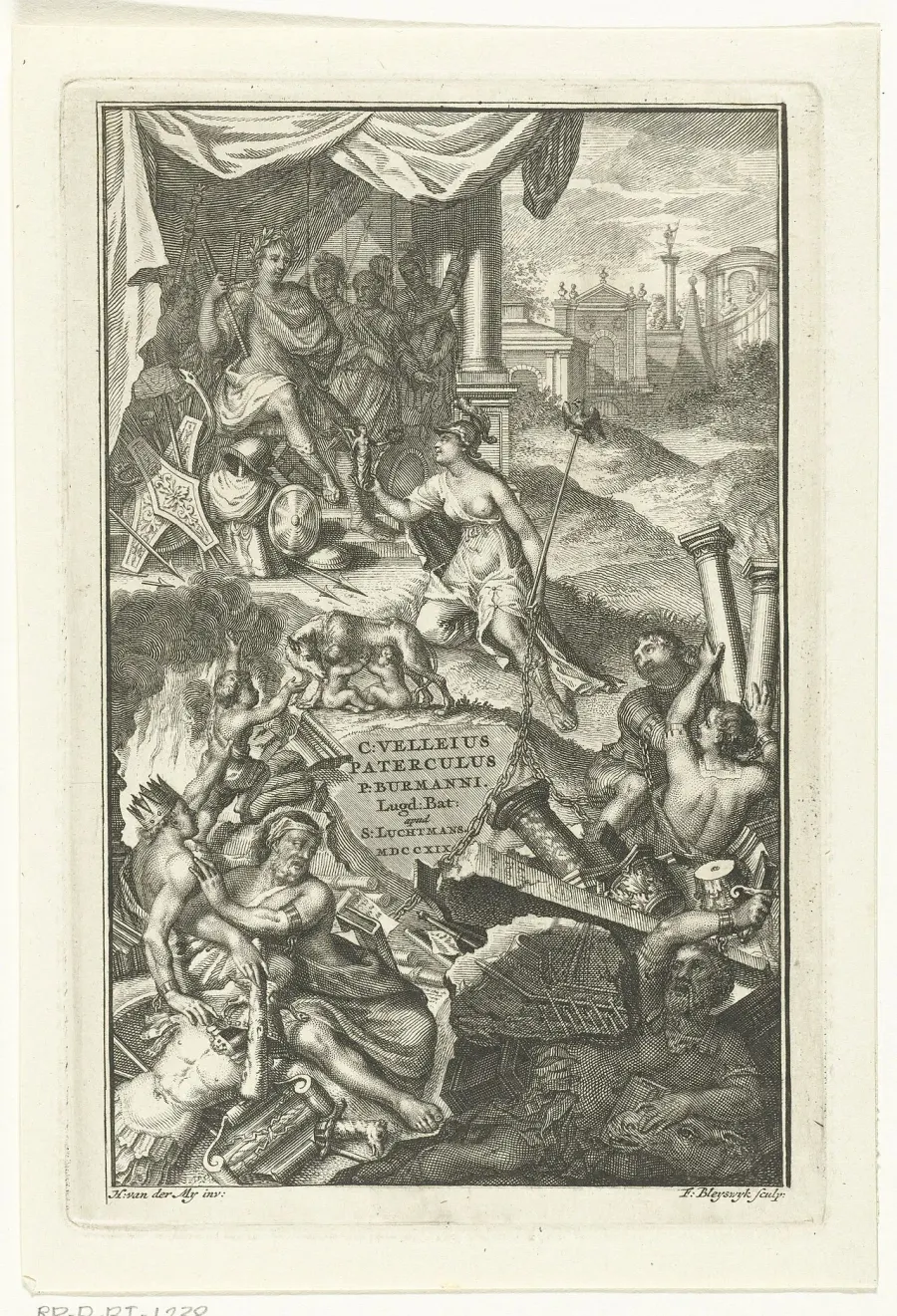 La carte Velleius Paterculus