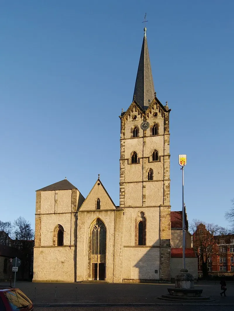 La carte Abbaye de Herford