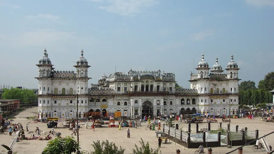 The Janaki Mandir card