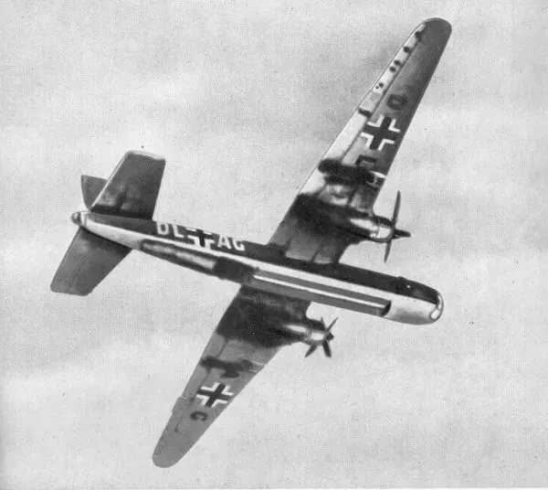 La carte Heinkel He 177