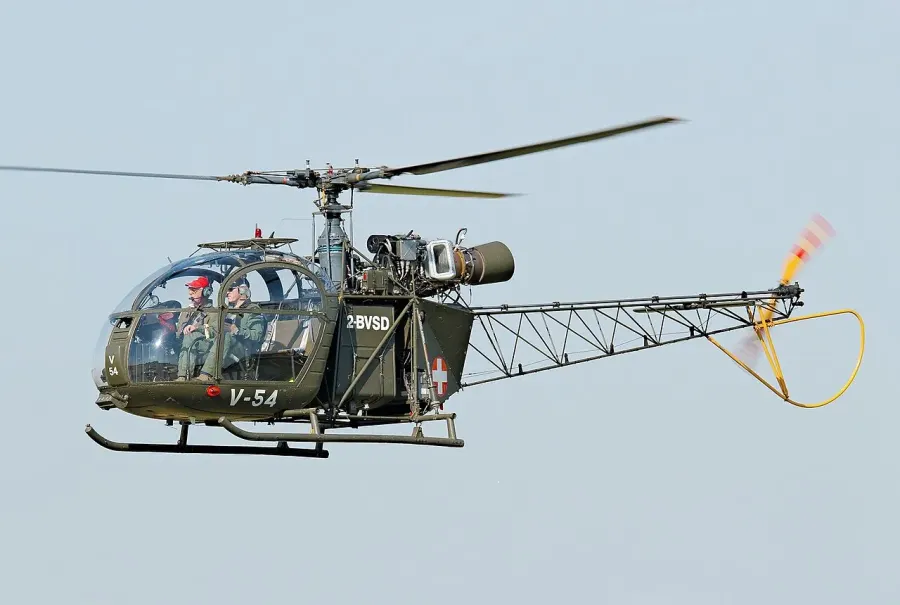 La carte SNCASE SE.3130 Alouette II