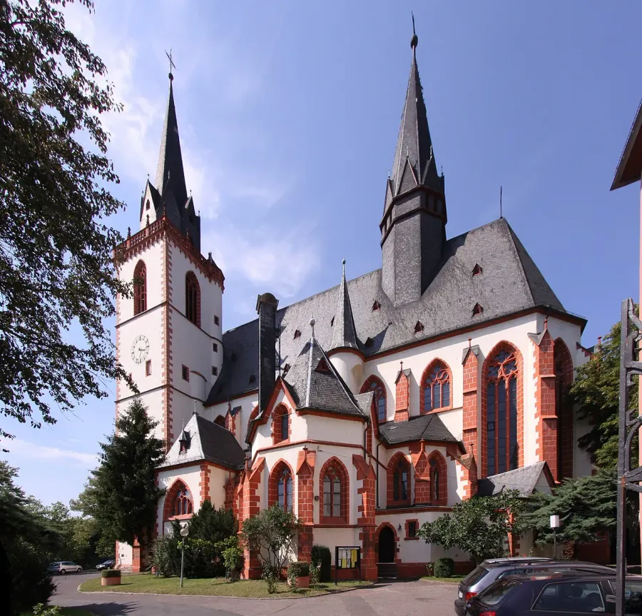 La carte Basilique Saint-Martin de Bingen