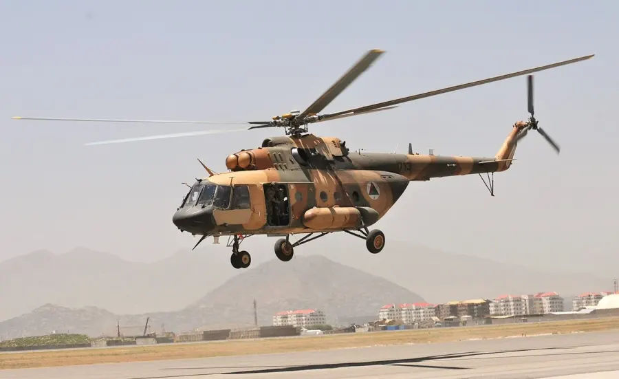 La carte Mil Mi-17