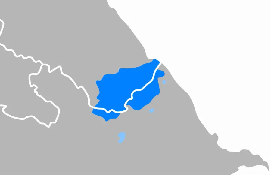 La carte Lezghien