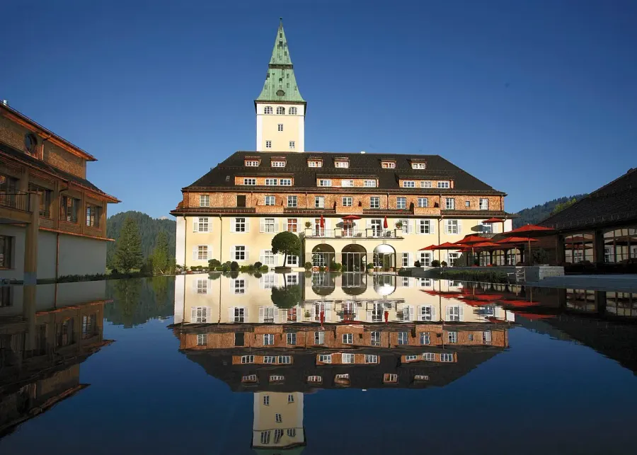 La carte Château d'Elmau