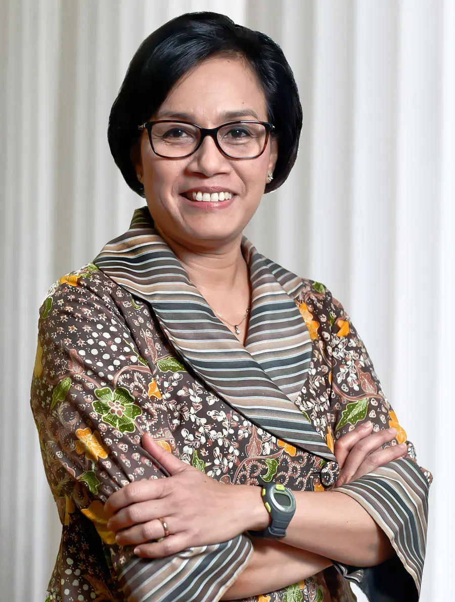La carte Sri Mulyani Indrawati