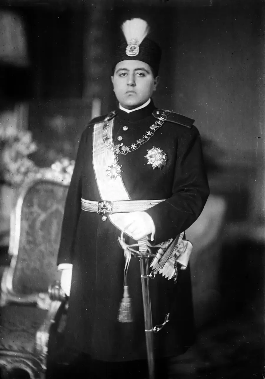 La carte Ahmad Chah Qadjar