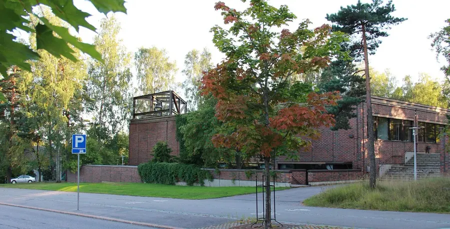 La carte Église d'Oulunkylä