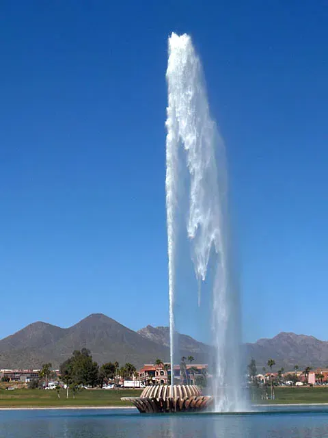 La carte Fountain Hills