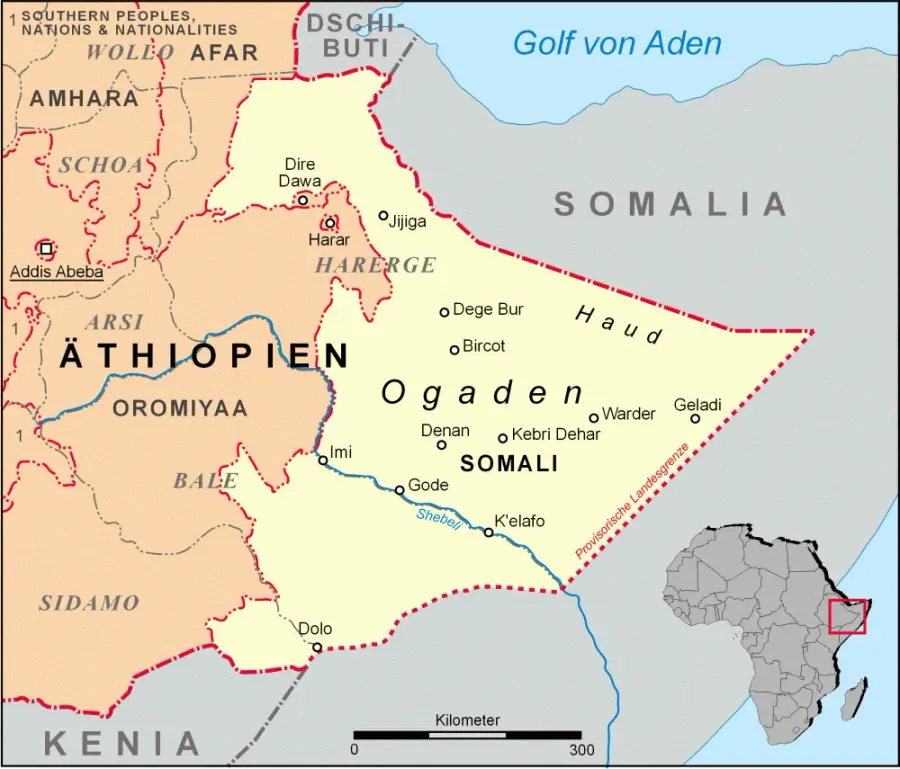 The Ogaden War card