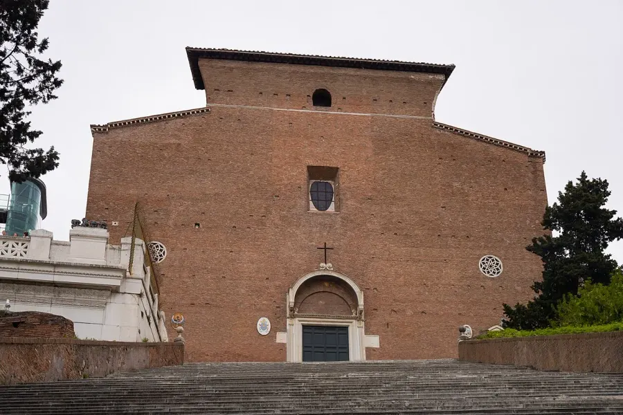 The Santa Maria in Ara Coeli card