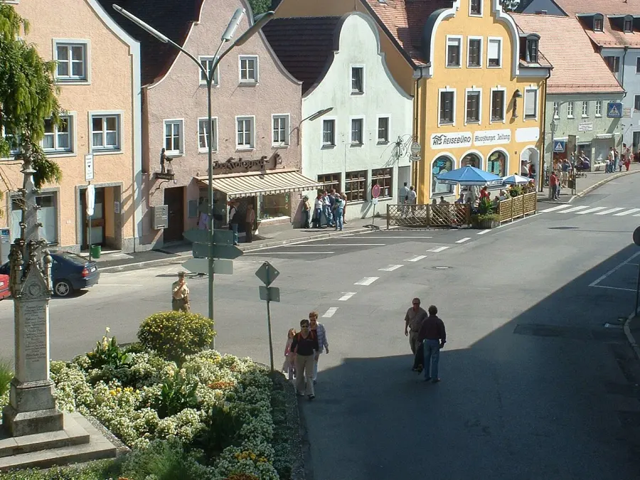 La carte Moosburg an der Isar