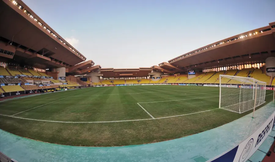 The Stade Louis II card