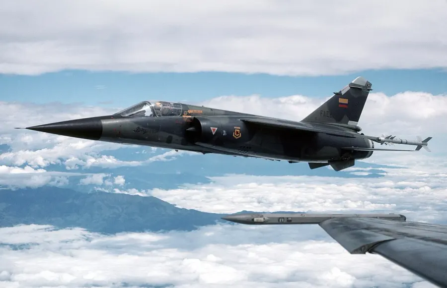 The Dassault Mirage F1 card