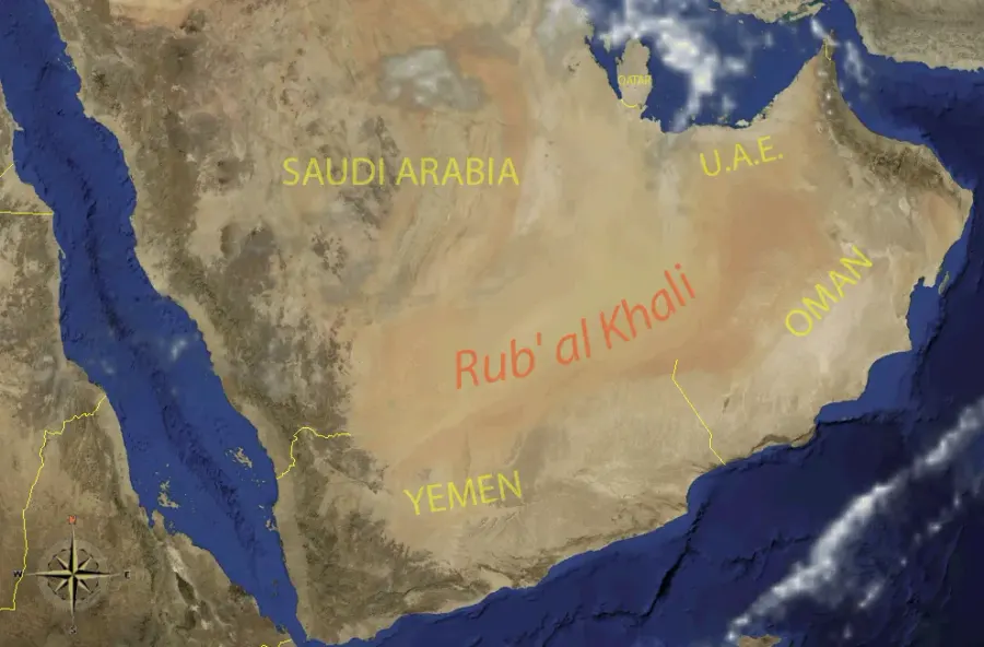 The Arabian Peninsula card