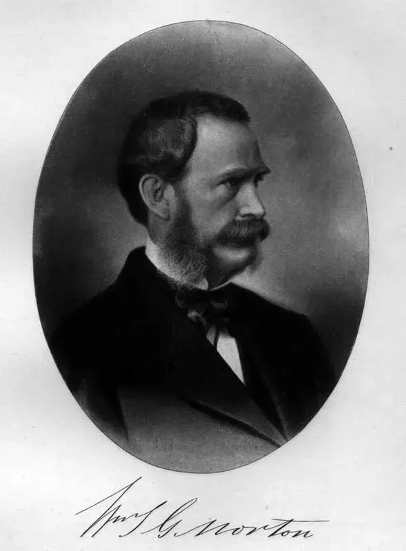 La carte William Thomas Green Morton