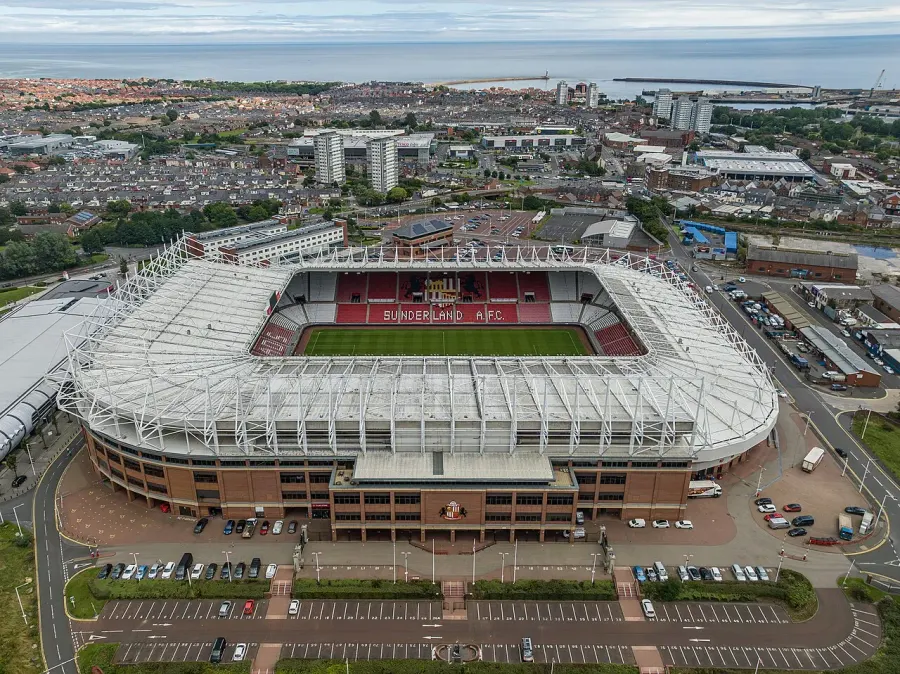 La carte Stadium of Light