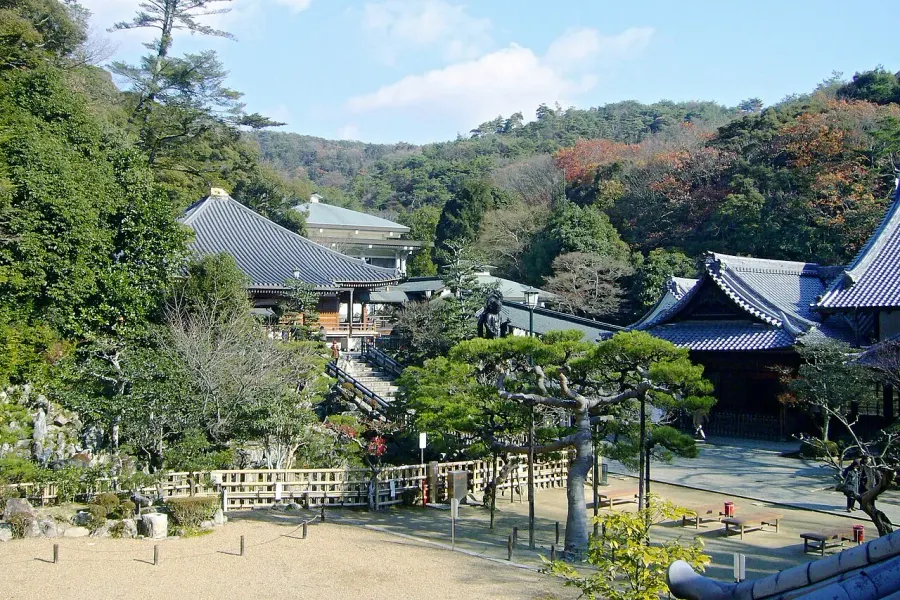 La carte Kiyoshikōjin Seichō-ji