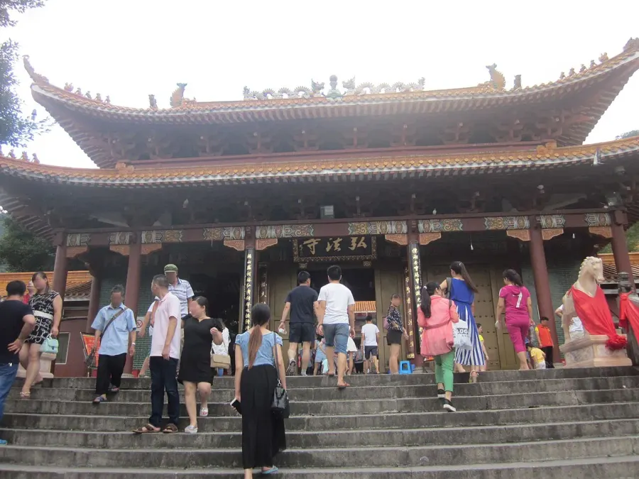La carte Temple Hongfa