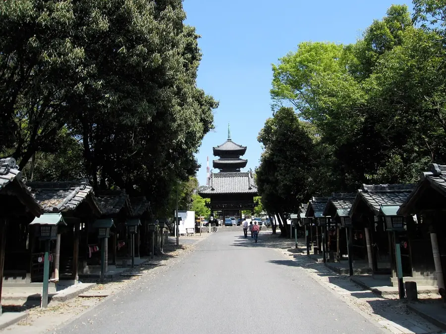 La carte Kōshō-ji