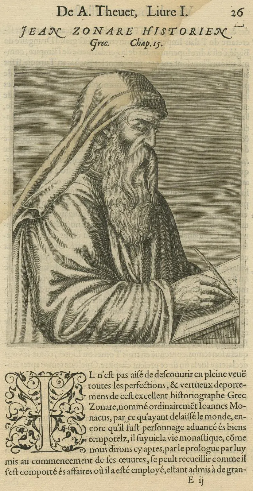 The Joannes Zonaras card
