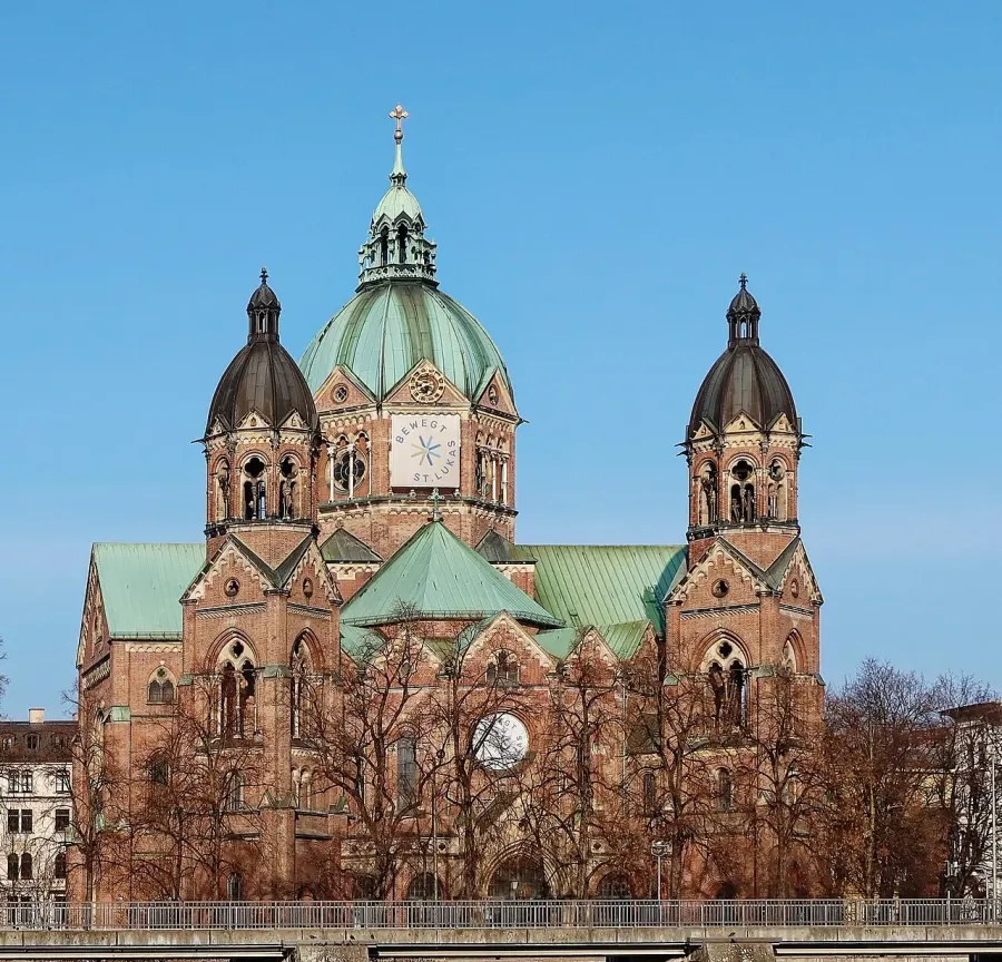 La carte Église Saint-Luc de Munich
