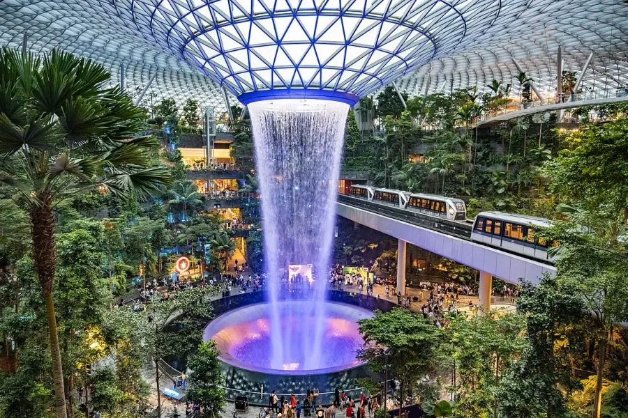 La carte Aéroport de Singapour-Changi