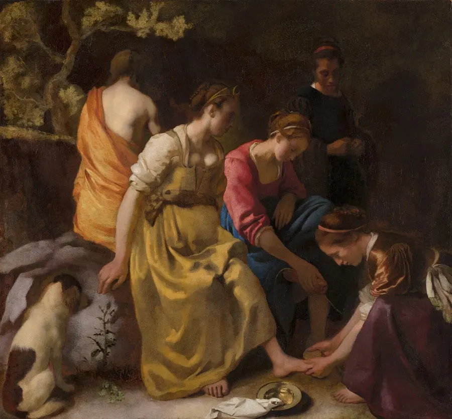 La carte Diane et ses compagnes
