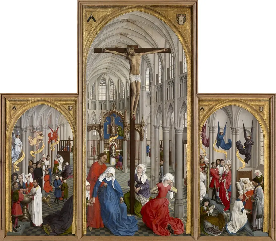 The Sacraments of the Catholic Church card