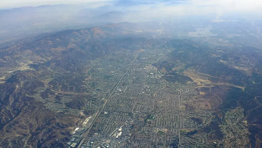 La carte Simi Valley